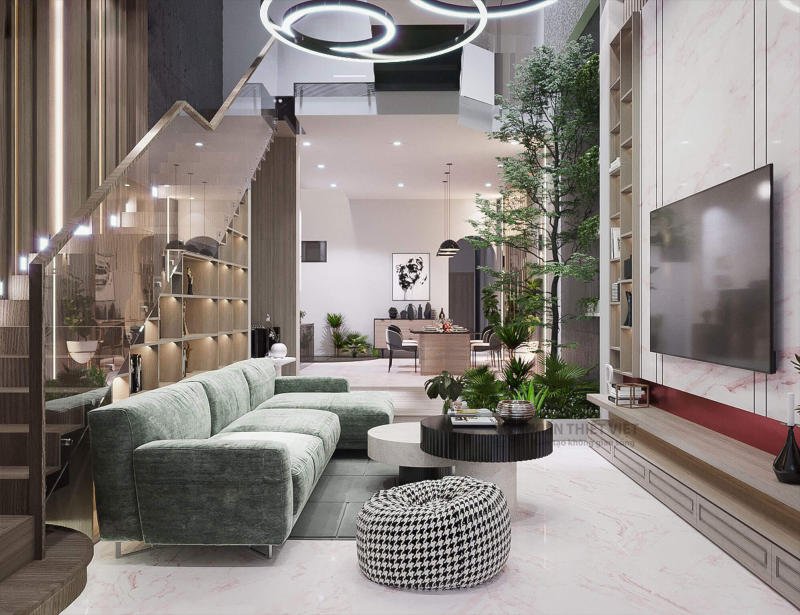 Dự án nội thất nhà phố anh Vũ