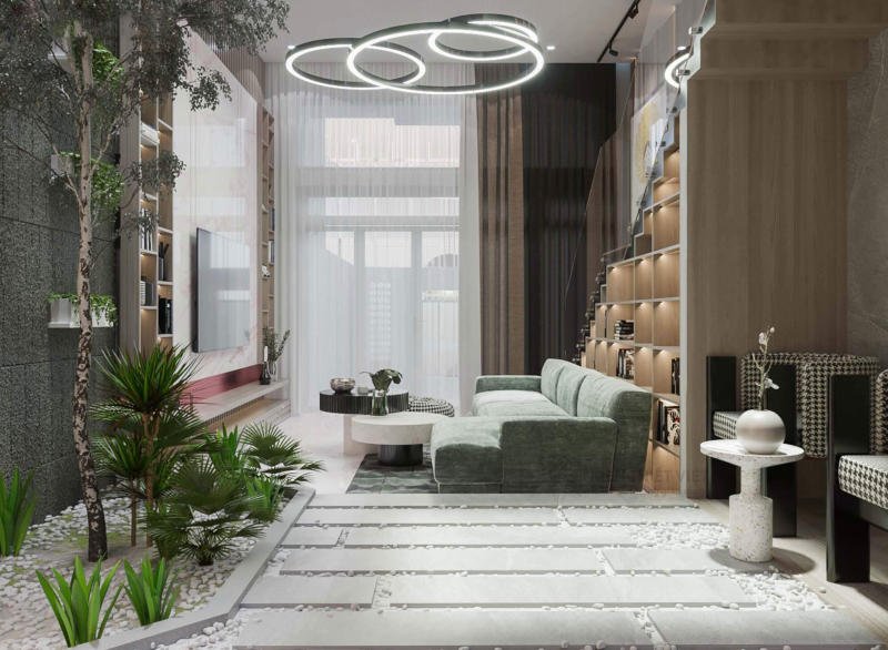 Dự án nội thất nhà phố anh Vũ