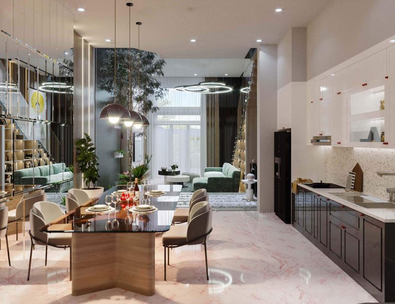 Dự án nội thất nhà phố anh Vũ