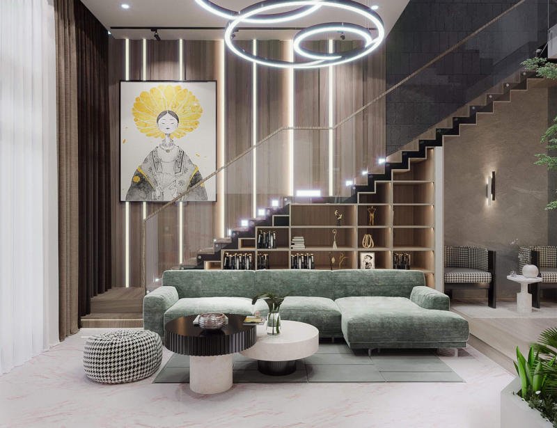 Dự án nội thất nhà phố anh Vũ