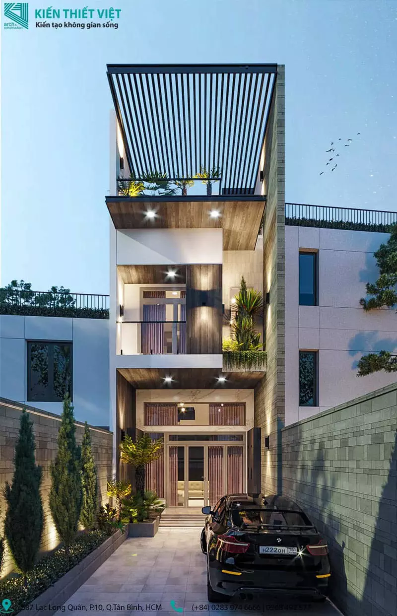 Dự án nội thất nhà phố anh Vũ