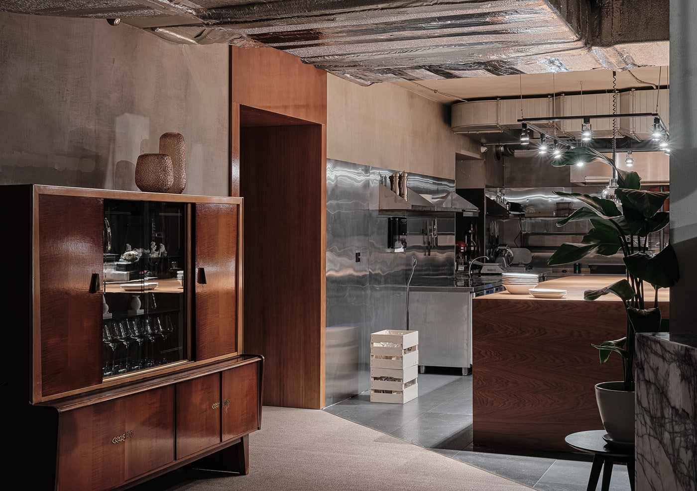 thiết kế nội thất nhà hàng theo phong cách hiện đại