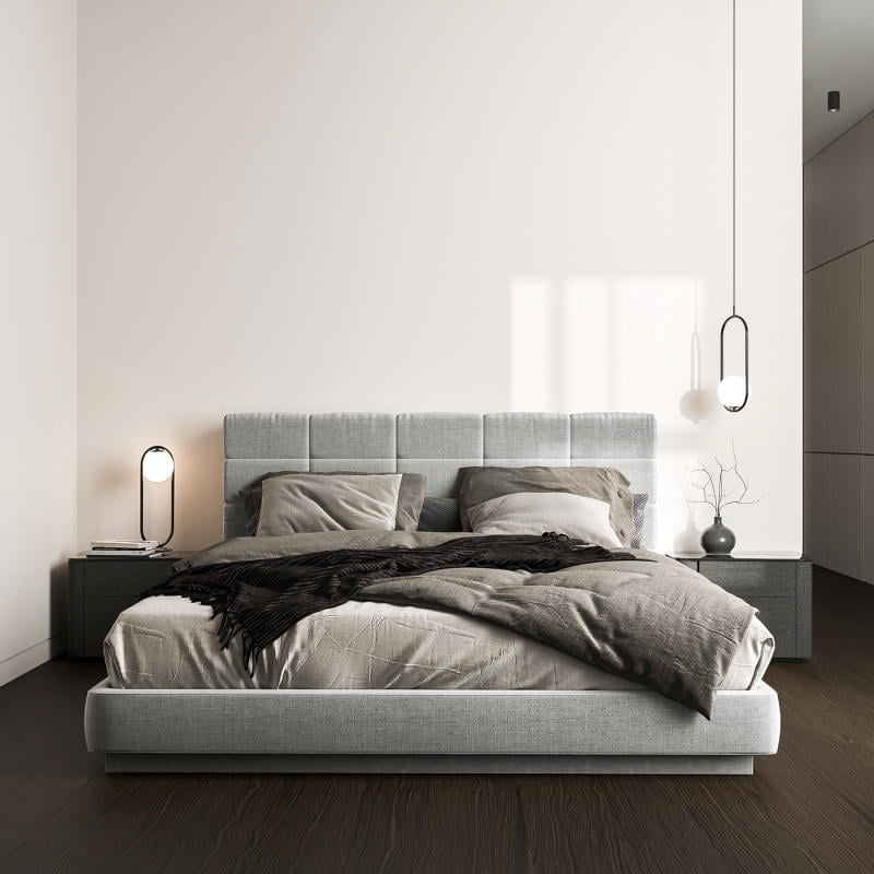 mẫu thiết kế nội thất phòng ngủ phong cách scandinavian