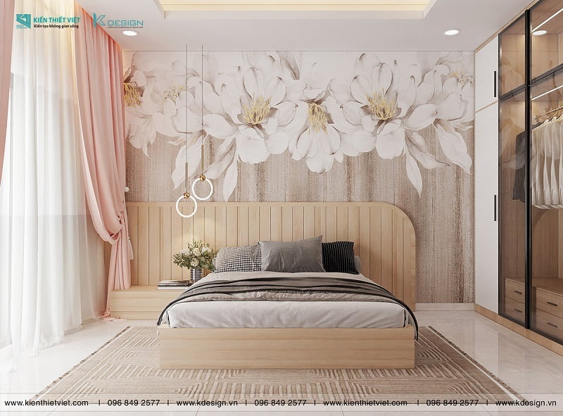 thiết kế nội thất phòng ngủthiết kế nội thất phòng ngủ nhà anh quân