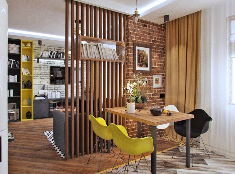 mẫu thiết kế lam gỗ trang trí phòng khách