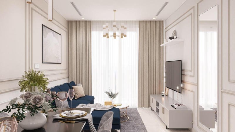 Thiết kế nội thất chung cư Vinhomes Golden River