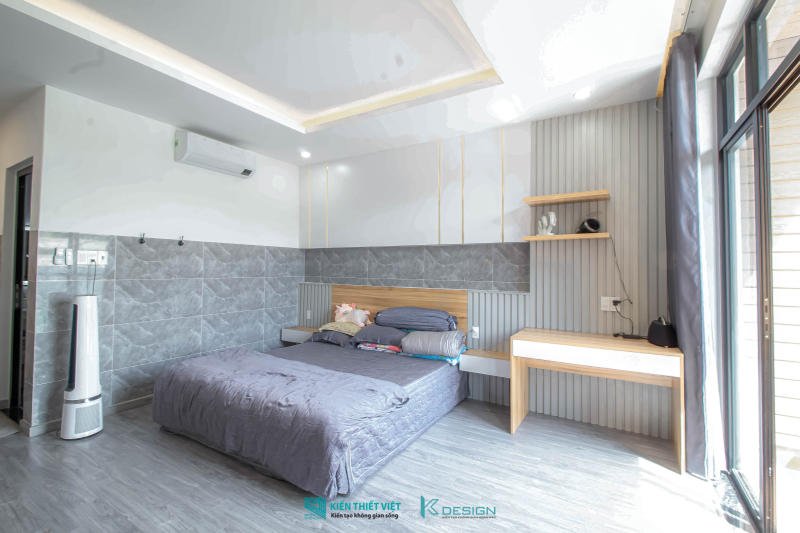 Thiết kế nội thất nhà phố anh dũng q12 phòng ngủ master