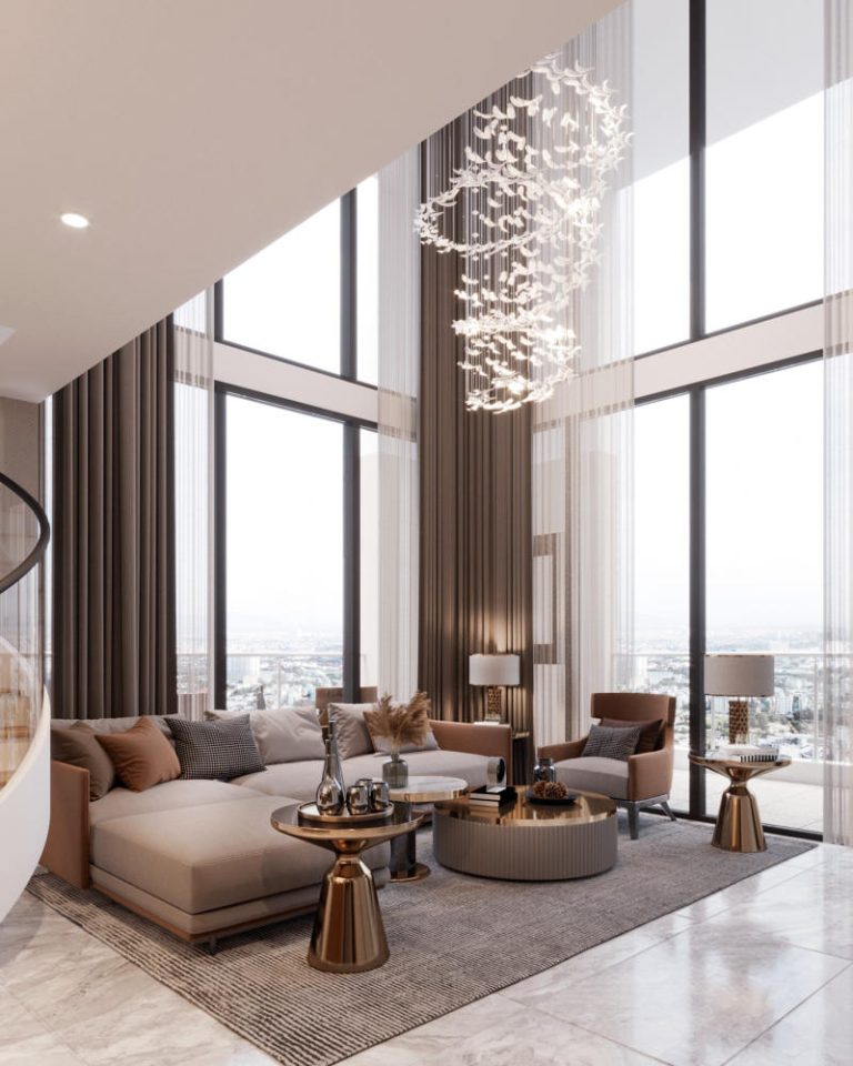50+ mẫu thiết kế nội thất penthouse sang trọng và thượng lựu