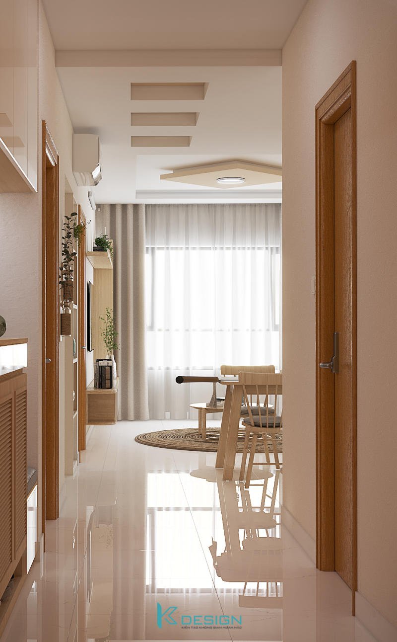 Thiết kế nội thất chung cư Saigonres chị Thảo