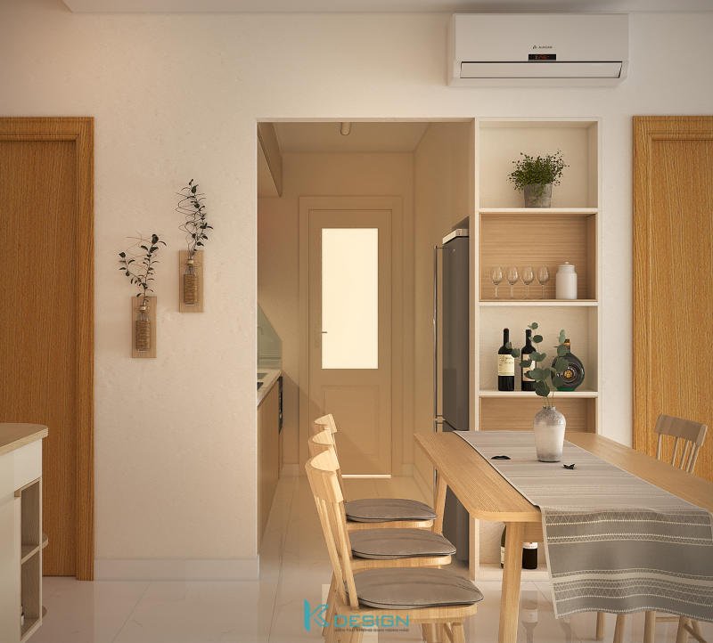 Thiết kế nội thất chung cư Saigonres chị Thảo