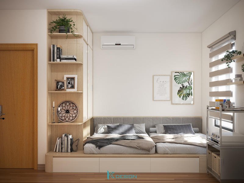 Thiết kế nội thất chung cư Saigonres chị Thảo