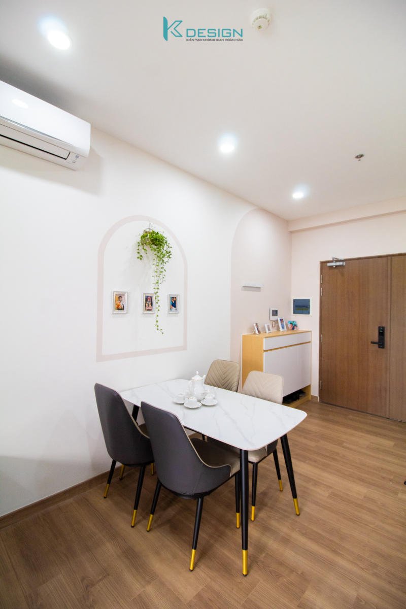 Nội thất căn hộ 2 phòng ngủ cii tower anh Sơn phòng bếp