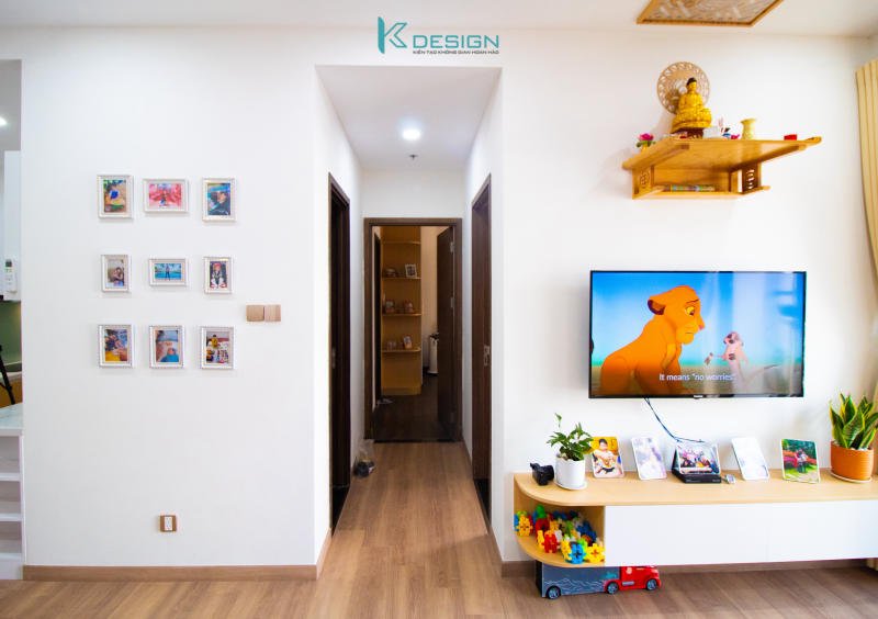 Nội thất căn hộ 2 phòng ngủ cii tower anh Sơn