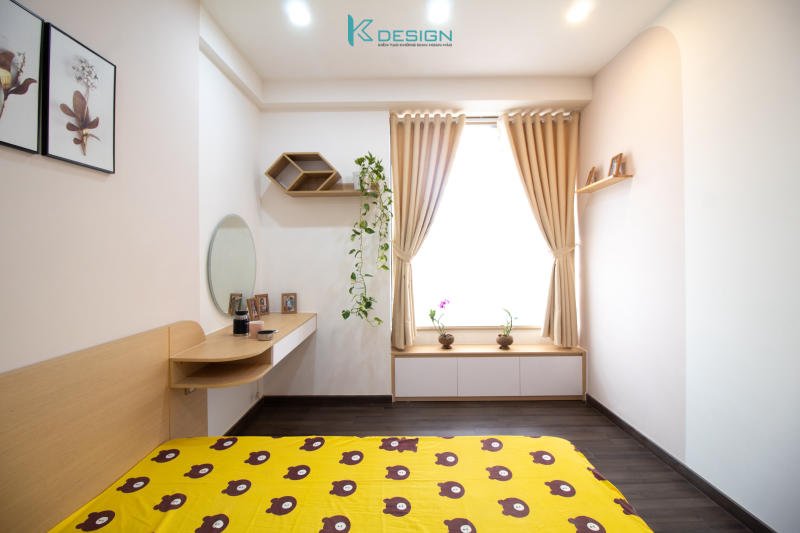 Nội thất căn hộ 2 phòng ngủ cii tower anh Sơn phòng ngủ