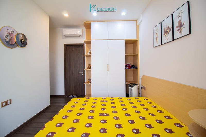 Nội thất căn hộ 2 phòng ngủ cii tower anh Sơn phòng ngủ