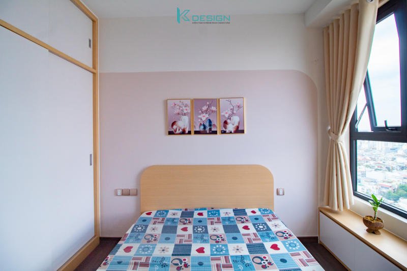 Nội thất căn hộ 2 phòng ngủ cii tower anh Sơn phòng ngủ