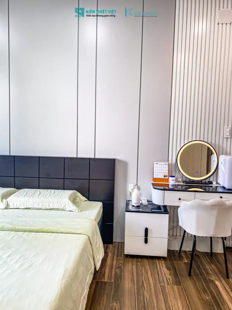 Bàn giao công trình nội thất nhà phố hiện đại anh Hoàng Tân Phú