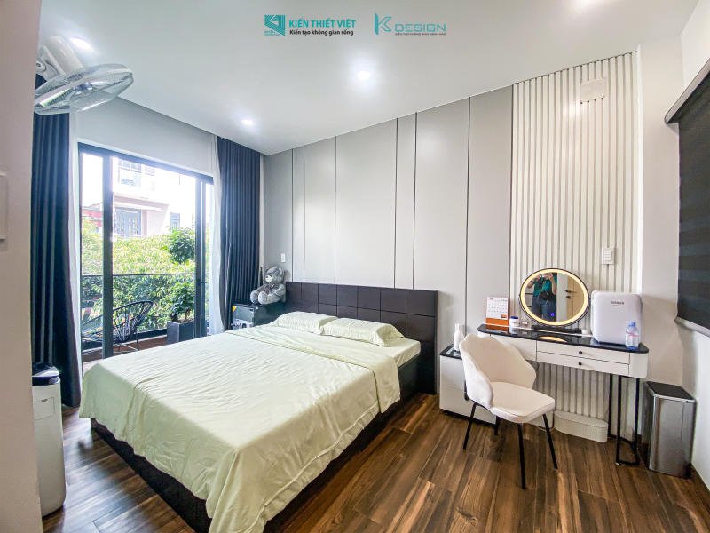 Bàn giao công trình nội thất nhà phố hiện đại anh Hoàng Tân Phú