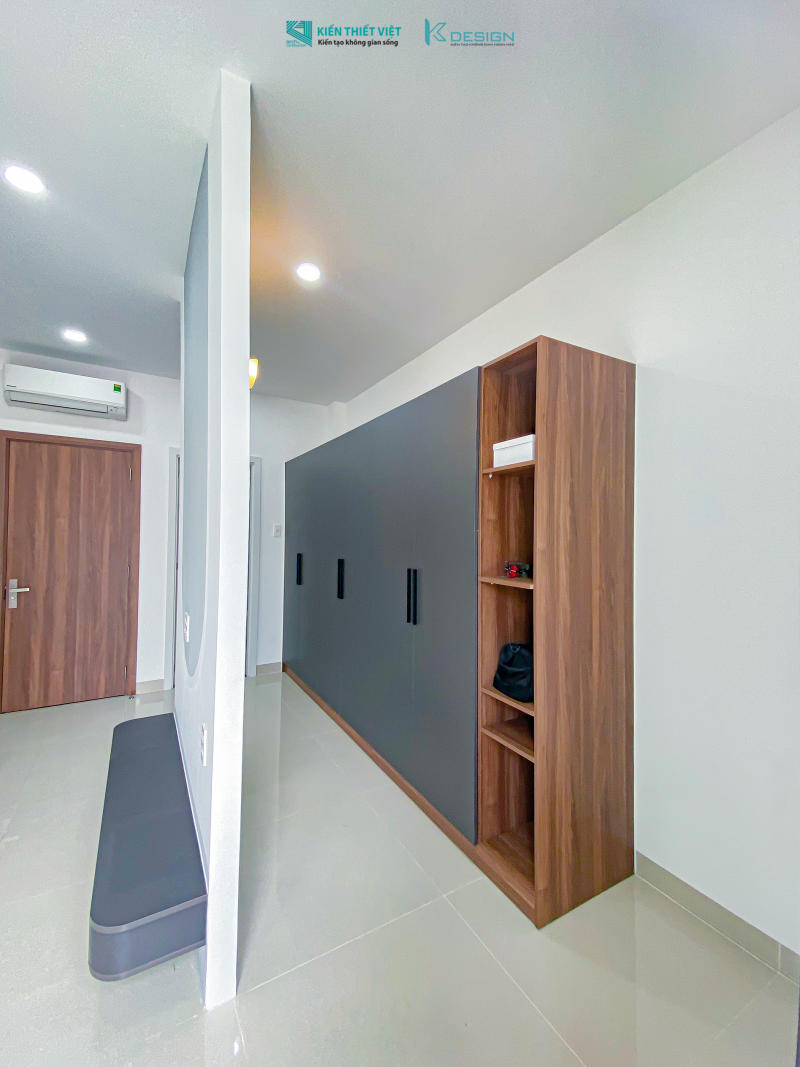 Thiết kế nội thất phòng ngủ nhà phố anh An quận Bình Tân