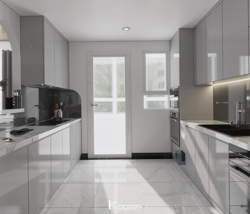 Thiết kế nội thất căn hộ Sunrise city quận 7 anh Đức