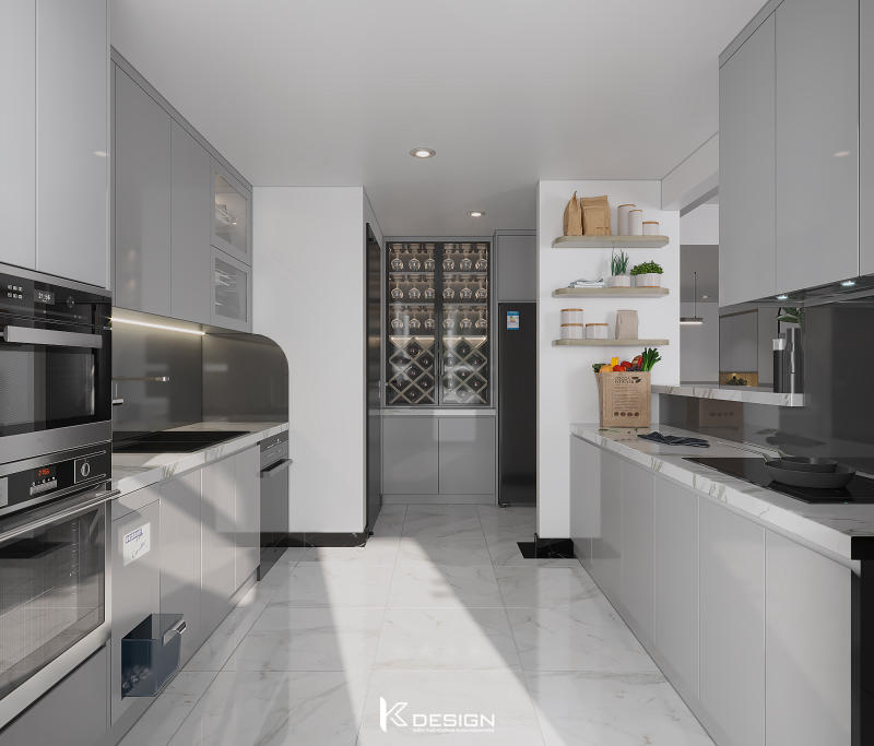 Thiết kế nội thất căn hộ Sunrise city quận 7 anh Đức