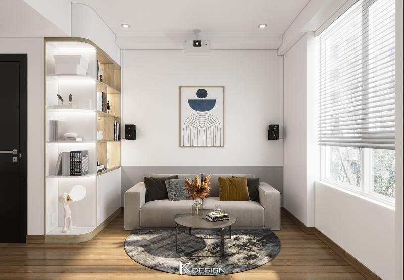 Thiết kế nội thất căn hộ Sunrise city quận 7 anh Đức