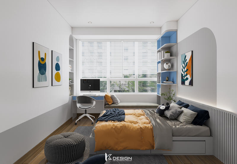 Thiết kế nội thất căn hộ Sunrise city quận 7 anh Đức