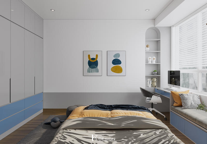 Thiết kế nội thất căn hộ Sunrise city quận 7 anh Đức