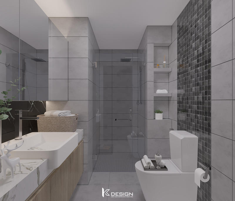 Thiết kế nội thất căn hộ Sunrise city quận 7 anh Đức