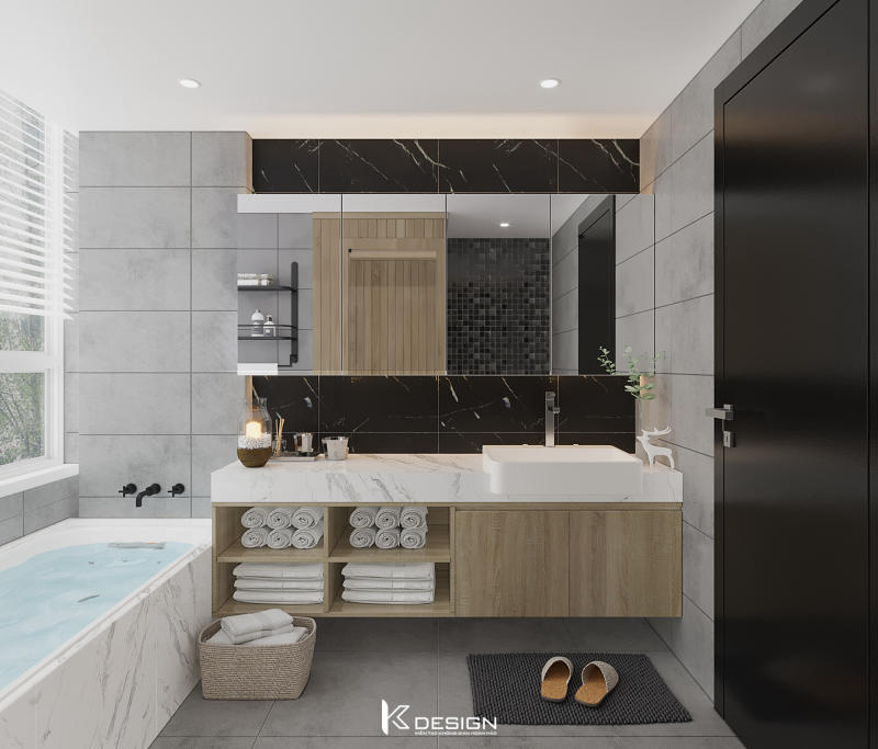 Thiết kế nội thất căn hộ Sunrise city quận 7 anh Đức