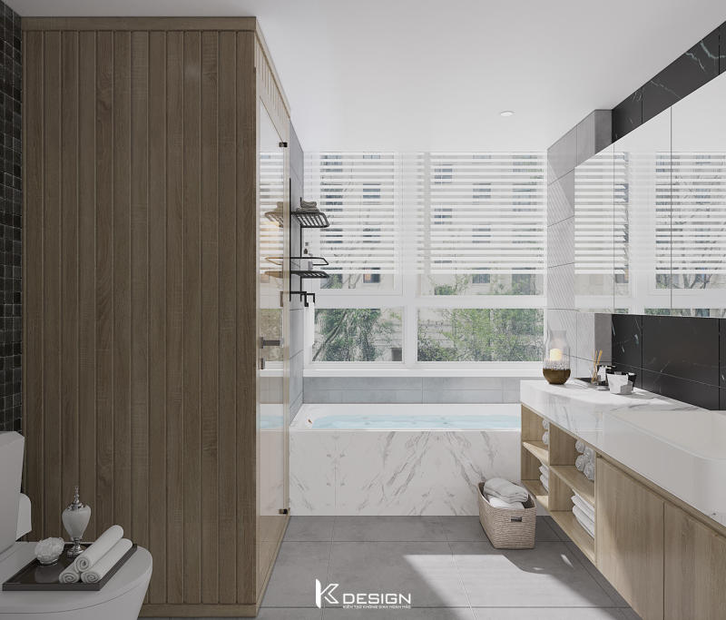 Thiết kế nội thất căn hộ Sunrise city quận 7 anh Đức