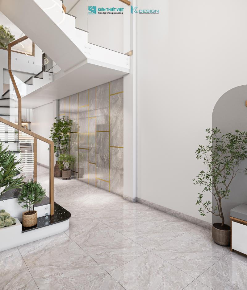 Thiết kế nội thất phòng bếp nhà phố anh Đức quận 10