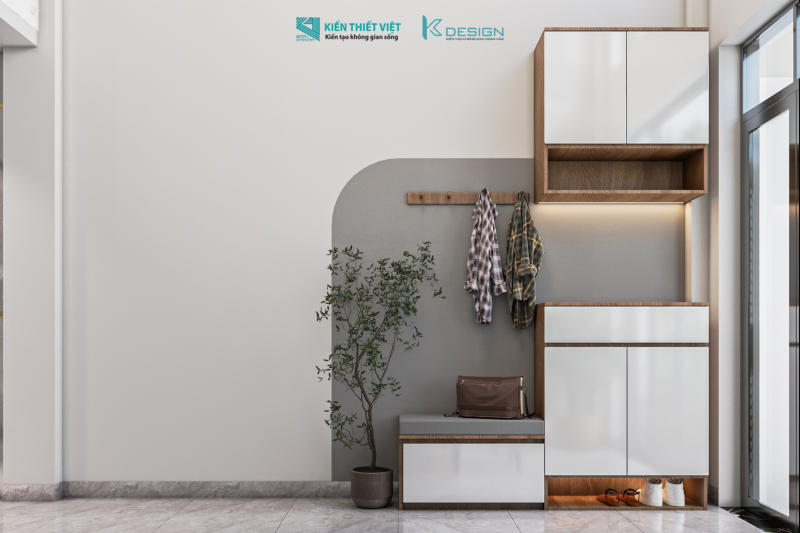 Thiết kế nội thất phòng bếp nhà phố anh Đức quận 10