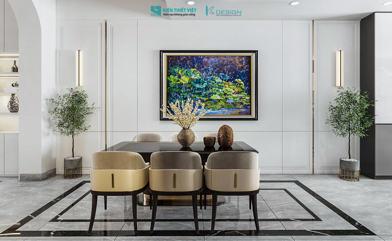 Thiết kế nội thất nhà phố hiện đại chị Thùy quận 11
