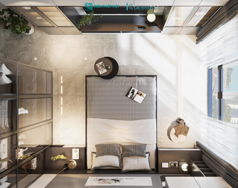 Thiết kế nội thất nhà phố hiện đại chị Thùy quận 11