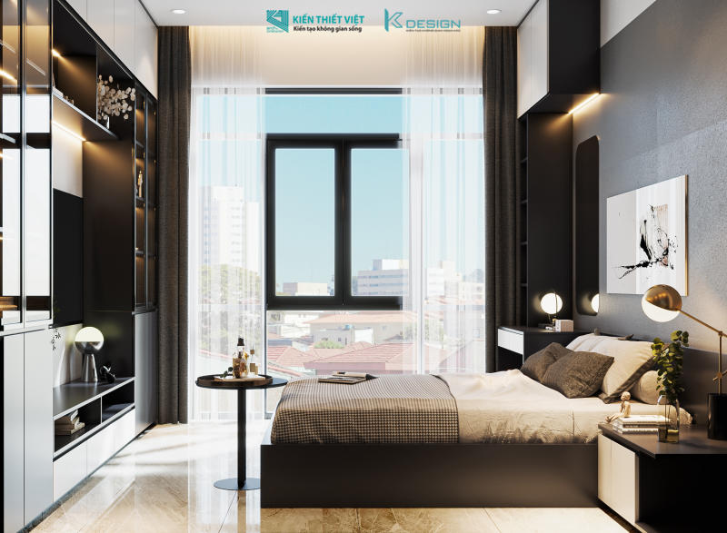 Thiết kế nội thất nhà phố hiện đại chị Thùy quận 11