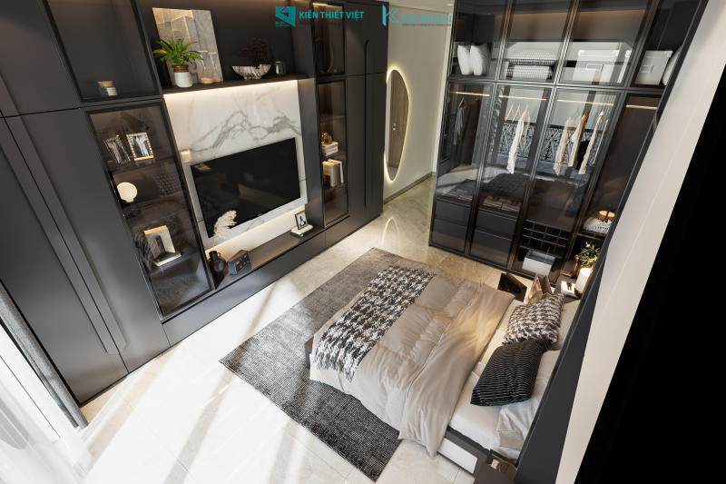 Thiết kế nội thất nhà phố hiện đại chị Thùy quận 11