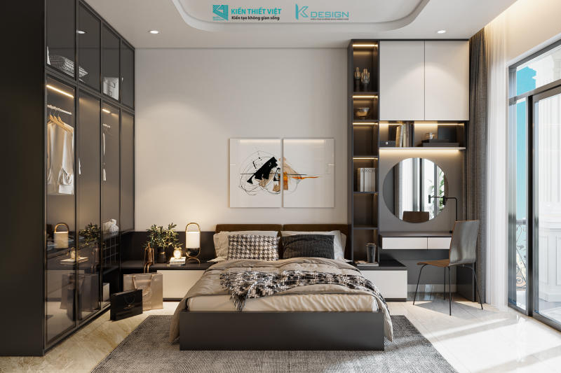 Thiết kế nội thất nhà phố hiện đại chị Thùy quận 11