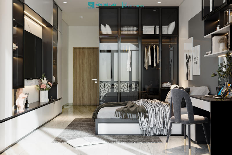 Thiết kế nội thất nhà phố hiện đại chị Thùy quận 11