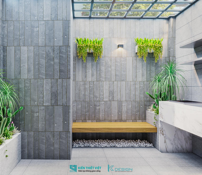 Thiết kế nội thất nhà phố hiện đại chị Thùy quận 11