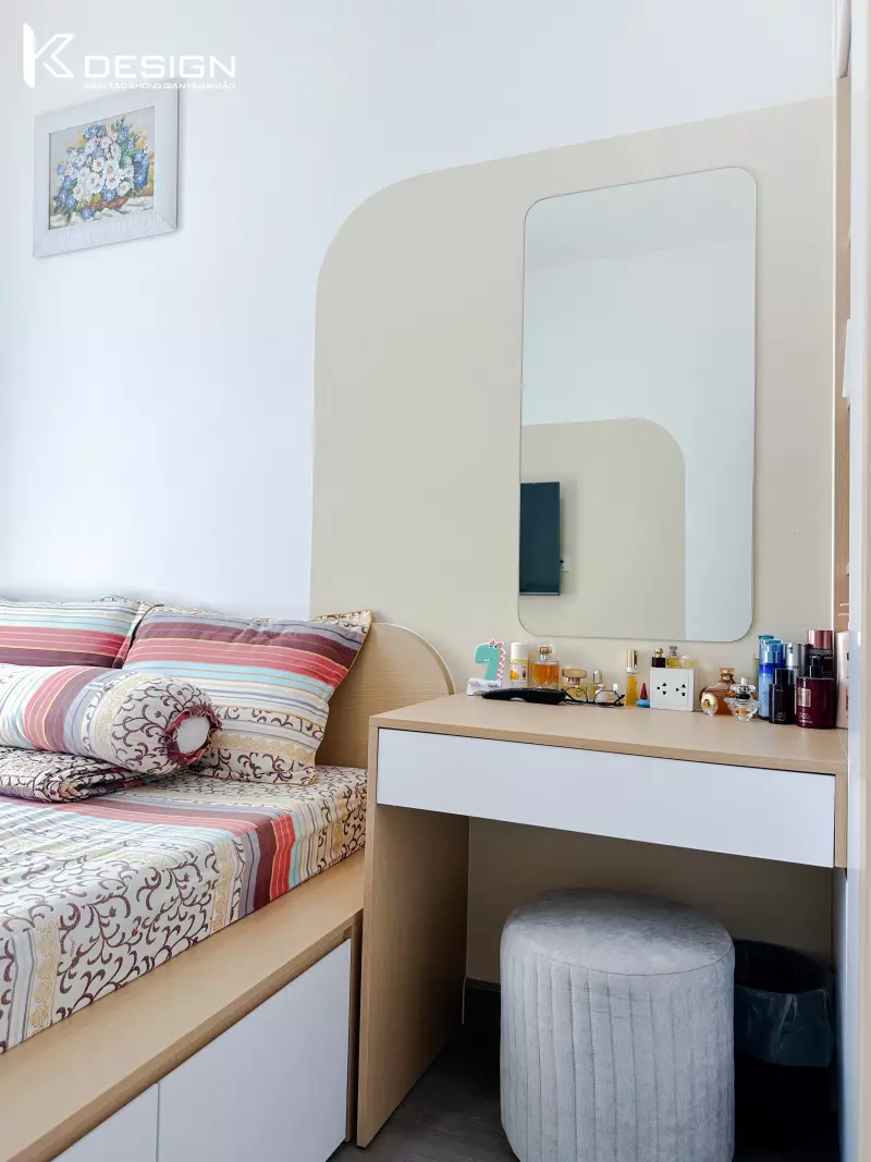 Thi công chung cư 2 phòng ngủ Diamond Alnata