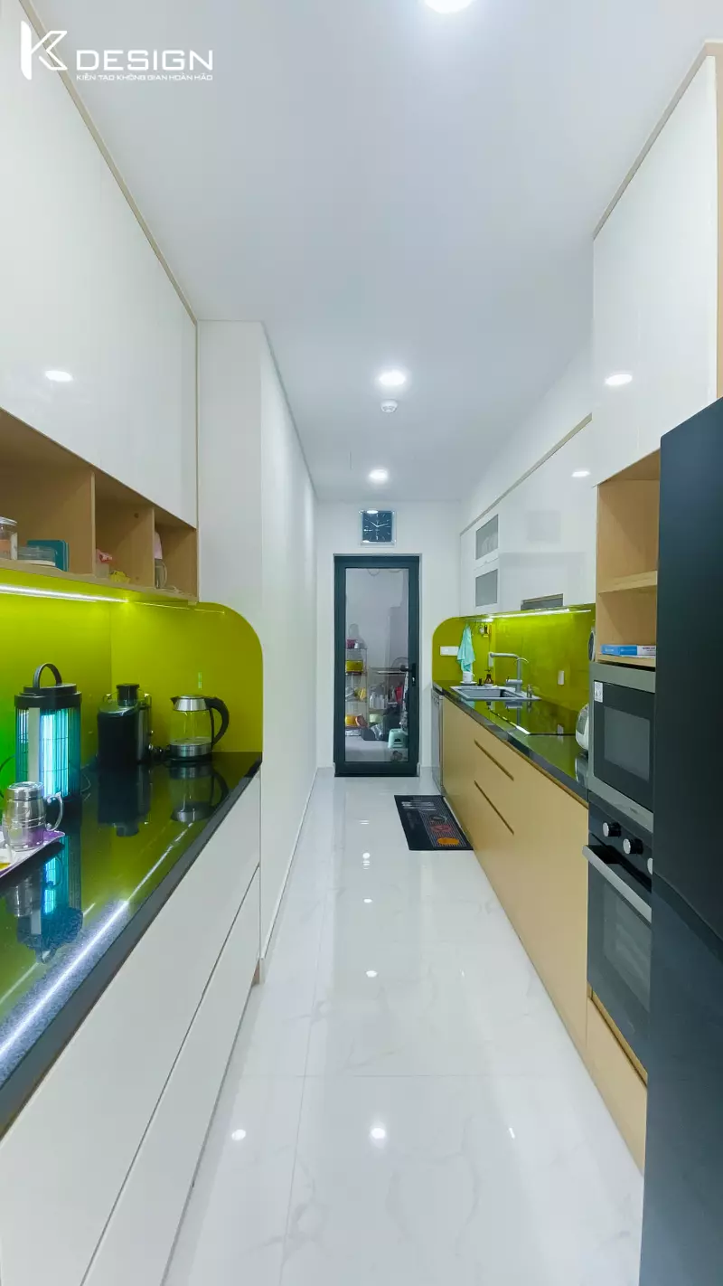 Thi công chung cư 2 phòng ngủ Diamond Alnata