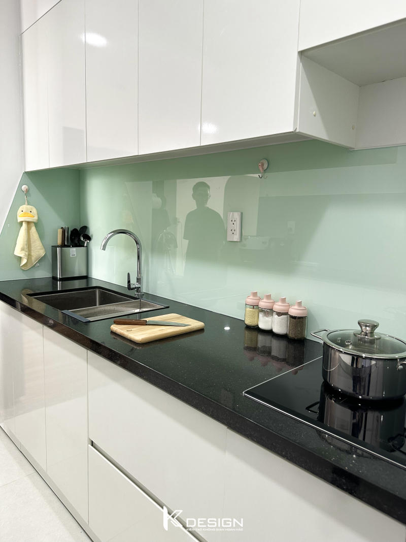 Nội thất căn hộ 2 phòng ngủ tại Diamond Riverside quận 8