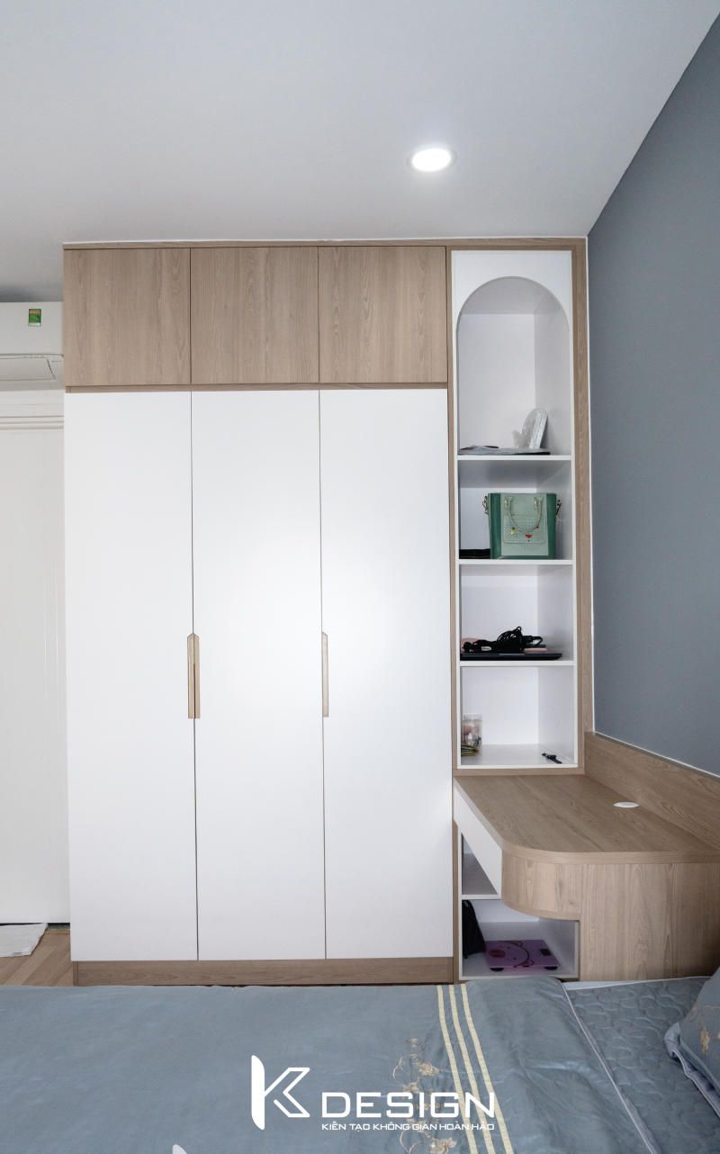 Nội thất căn hộ 2 phòng ngủ tại Diamond Riverside quận 8