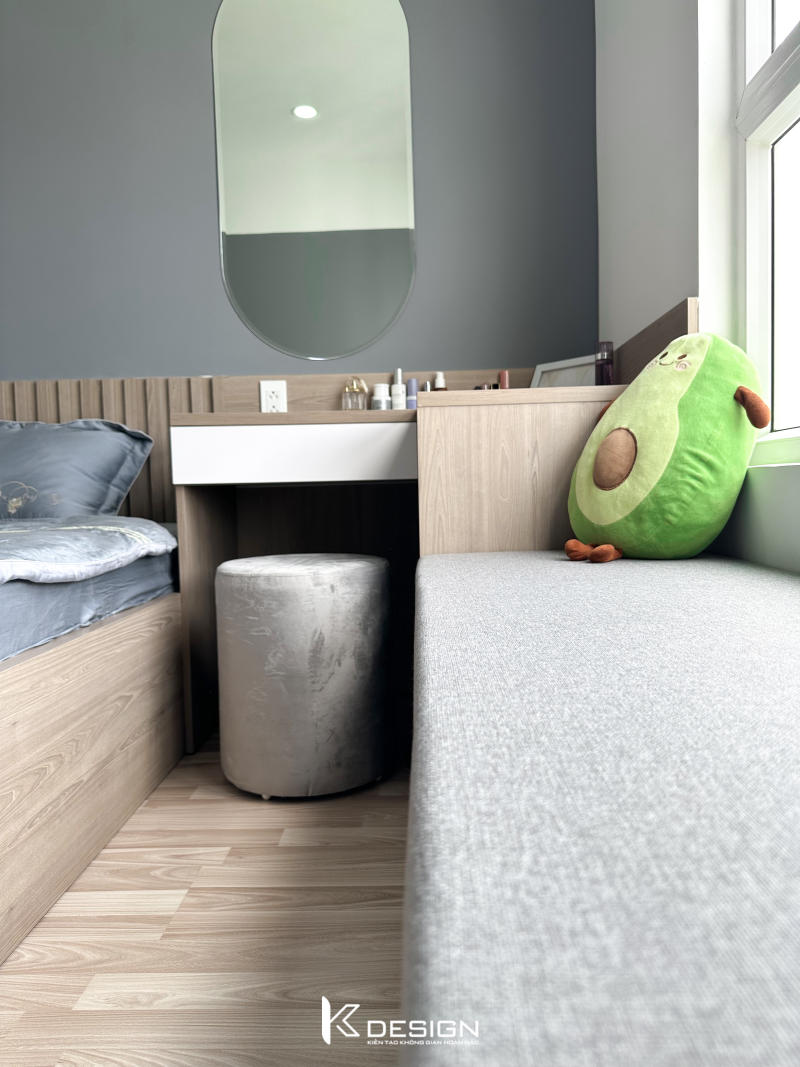 Nội thất căn hộ 2 phòng ngủ tại Diamond Riverside quận 8