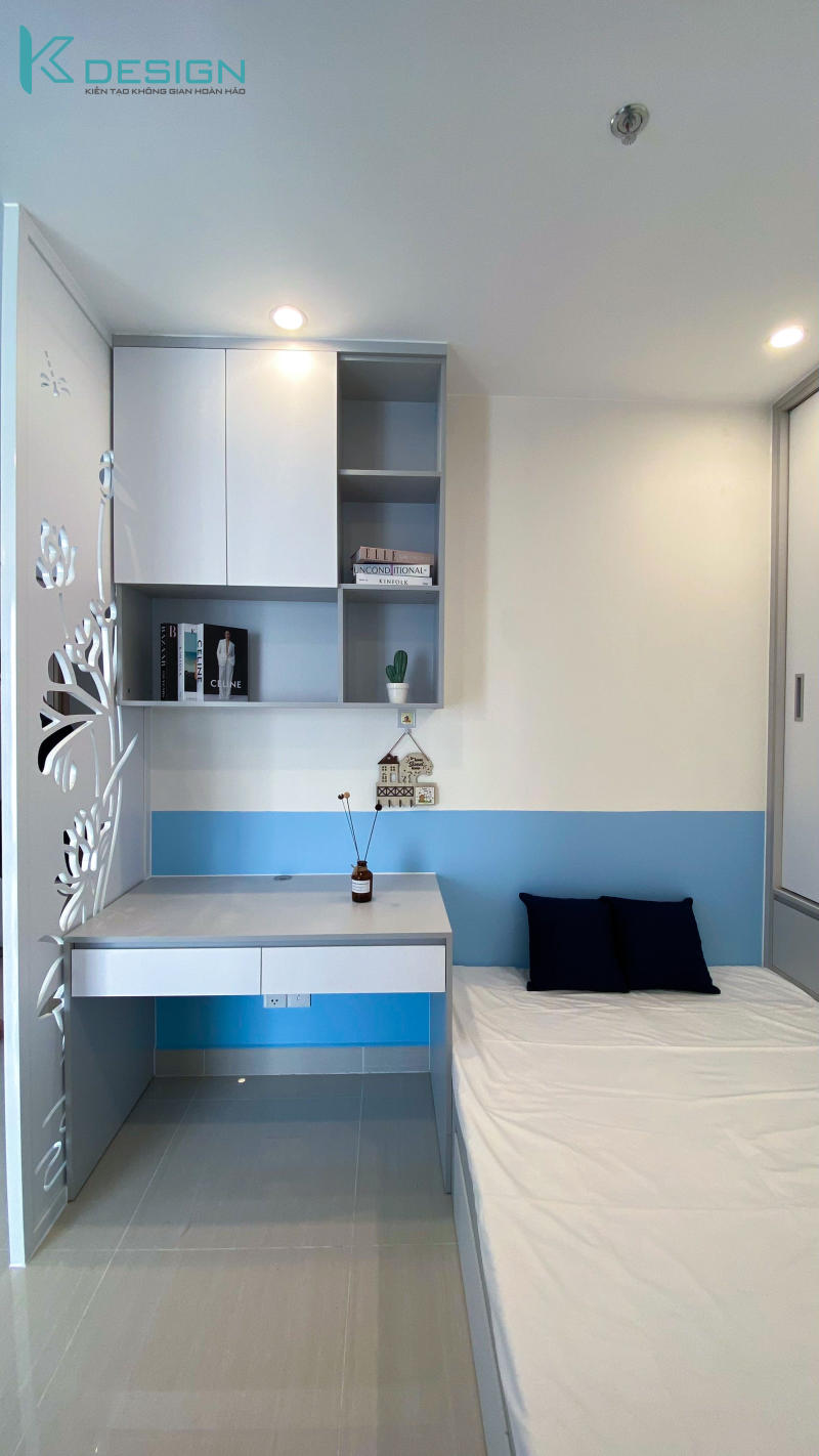 Dự án thi công nội thất căn hộ Vinhomes Grand Park 1 phòng ngủ + 1