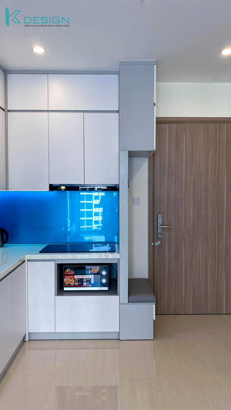 Dự án thi công nội thất căn hộ Vinhomes Grand Park 1 phòng ngủ + 1