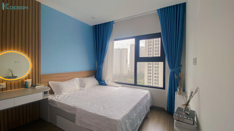 Dự án thi công nội thất căn hộ Vinhomes Grand Park 1 phòng ngủ + 1