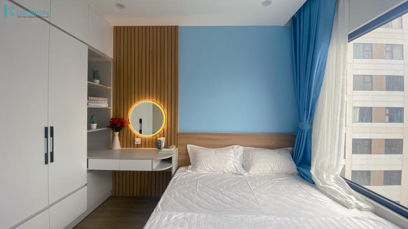 Dự án thi công nội thất căn hộ Vinhomes Grand Park 1 phòng ngủ + 1