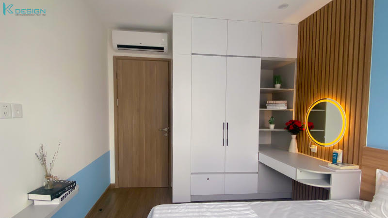 Dự án thi công nội thất căn hộ Vinhomes Grand Park 1 phòng ngủ + 1